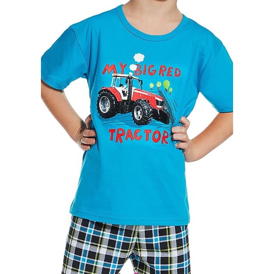 Chlapčenské pyžamo krátke Tractor